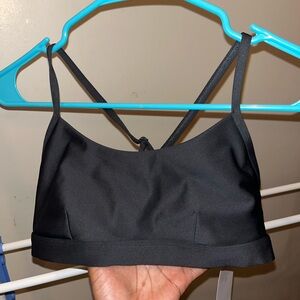 ALO Yoga Black Strappy Bra Intimates & Sleepwear